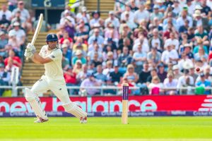 Alistair Cook of England bats during the INTERNATIONAL TEST MATCH SERIES match between England and Pakistan at Emerald Headingley